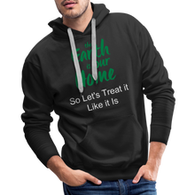 Load image into Gallery viewer, The Earth is Our Home Men’s Premium Hoodie - black
