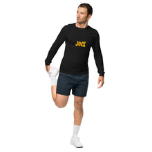 Load image into Gallery viewer, Jock Unisex Long Sleeve Tee with gold lettering
